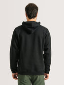 Moletom Canguru Hang Loose Minimal Preto