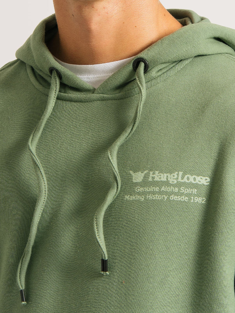 Moletom Canguru Hang Loose Matts Verde