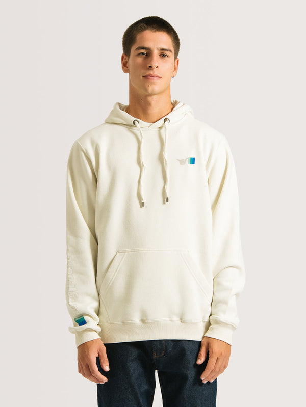 Moletom Canguru Hang Loose Sleeve Off White