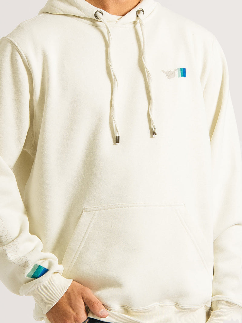 Moletom Canguru Hang Loose Sleeve Off White