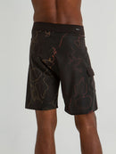 Boardshort Hang Loose Swell Preto