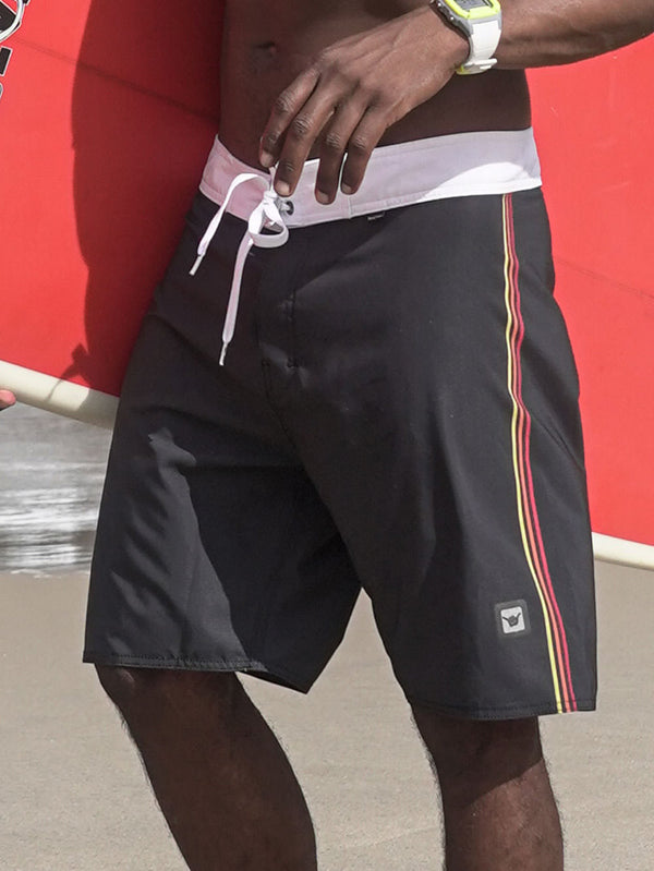 Boardshort Hang Loose Sunset Preto