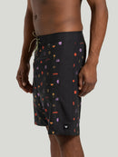 Boardshort Hang Loose Icon Preto