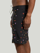 Boardshort Hang Loose Icon Preto