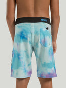 Boardshort Hang Loose Tie Dye Juvenil Azul