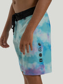 Boardshort Hang Loose Tie Dye Juvenil Azul
