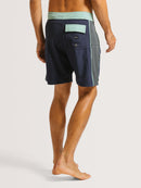 Boardshort Hang Loose Block 19" Marinho
