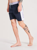 Boardshort Hang Loose Block 19" Lilás