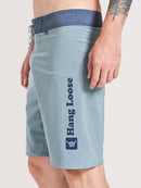 Boardshort Hang Loose Heather 20" Azul
