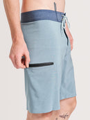 Boardshort Hang Loose Heather 20" Azul