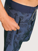 Boardshort Hang Loose Elements 21" Azul