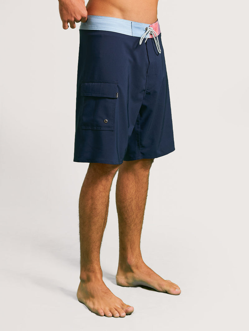 Boardshort Hang Loose Top 20"  Marinho