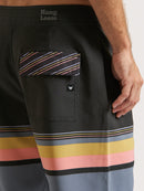 Boardshort Importado Hang Loose Stripe 20" Preto