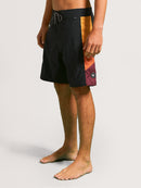 Boardshort Hang Loose Golden 19" Preto