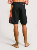 Boardshort Hang Loose Golden 19" Preto