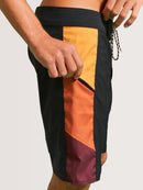 Boardshort Hang Loose Golden 19" Preto