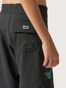 Boardshort Juvenil Hang Loose Shaka 19" Preto