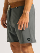 Boardshorts Hang Loose Clean 18'' Chumbo e Terracota