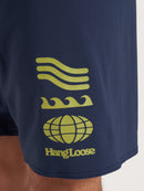 Boardshort Hang Loose Indie 18'' Marinho