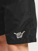 Shorts Hang Loose Button Preto