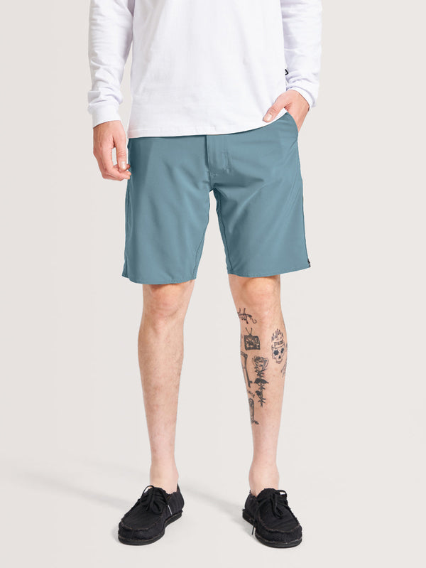 Bermuda Híbrida Azul Hang Loose Heather
