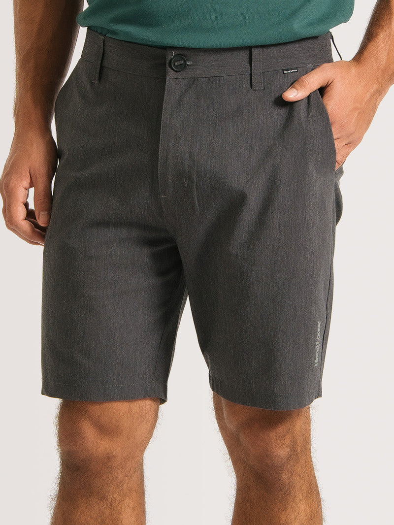 Bermuda Híbrida Hang Loose Nosew Cinza Claro