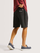 Bermuda Moletom Hang Loose Round Preta