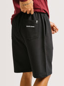 Bermuda Moletom Hang Loose Round Preta