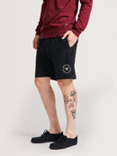 Bermuda Moletom Hang Loose After Preta