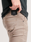 Calça Sarja Hang Loose 5 Pockets Khaki