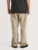 Calça Chino Hang Loose Sarja Bege