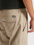 Calça Chino Hang Loose Sarja Bege