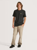 Calça Chino Hang Loose Sarja Bege