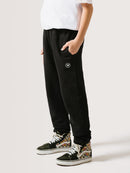 Calça Moletom Hang Loose Snow Juvenil Preto