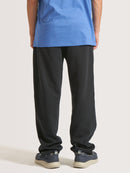 Calça Moletom Hang Loose Zip Preto