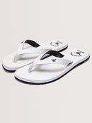 Chinelo Hang Loose Flip Deck Branco