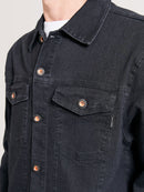 Jaqueta Jeans Hang Loose Black