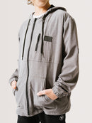 Jaqueta Hang Loose Lv Zip Juvenil Grafite