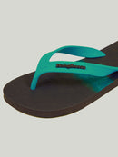 Chinelo Hang Loose String Preto/verde