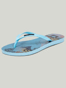 Chinelo Hang Loose Reefs Azul Claro