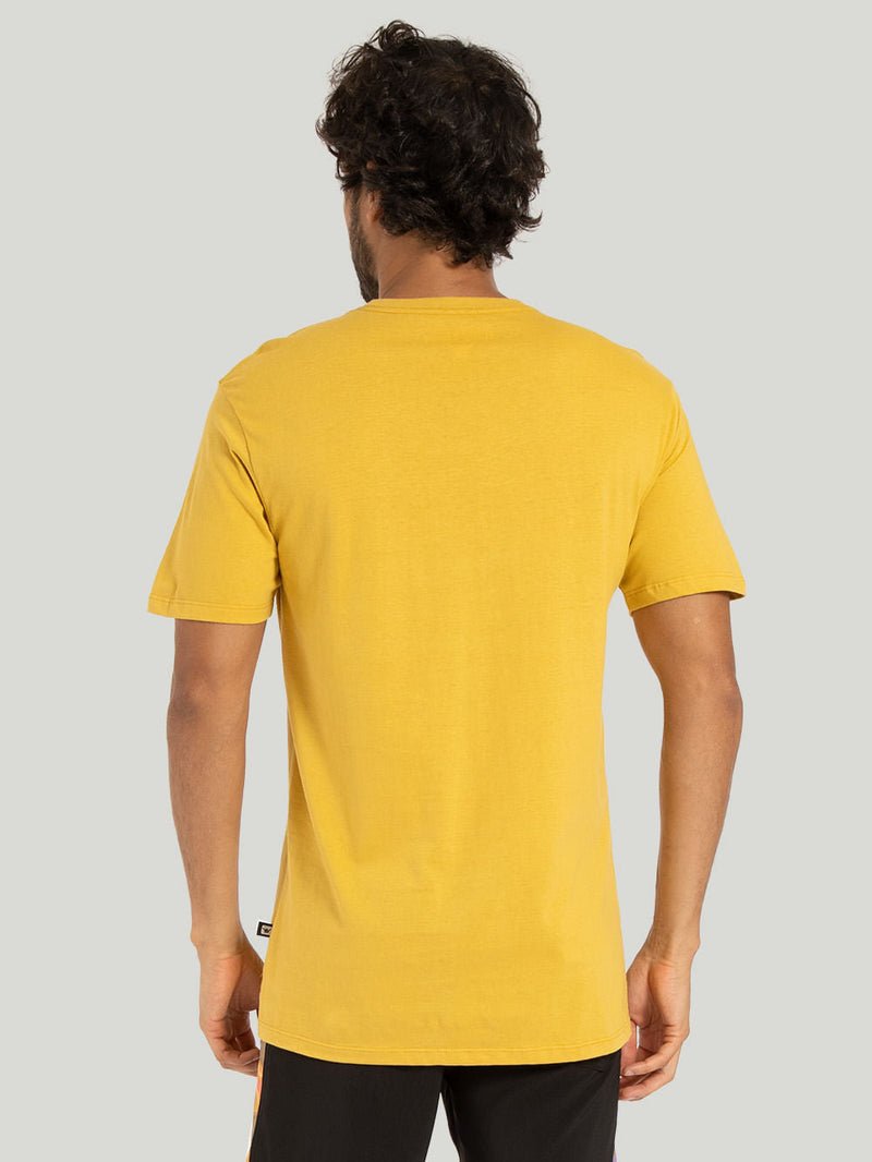 Camiseta Hang Loose Logomini Amarelo