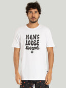 Camiseta Hang Loose Blooms Branca