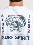 Camiseta Hang Loose Crab Branca