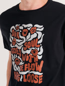 Camiseta Hang Loose Eyeonu Preta