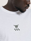 Camiseta Hang Loose Flowerpower Branca