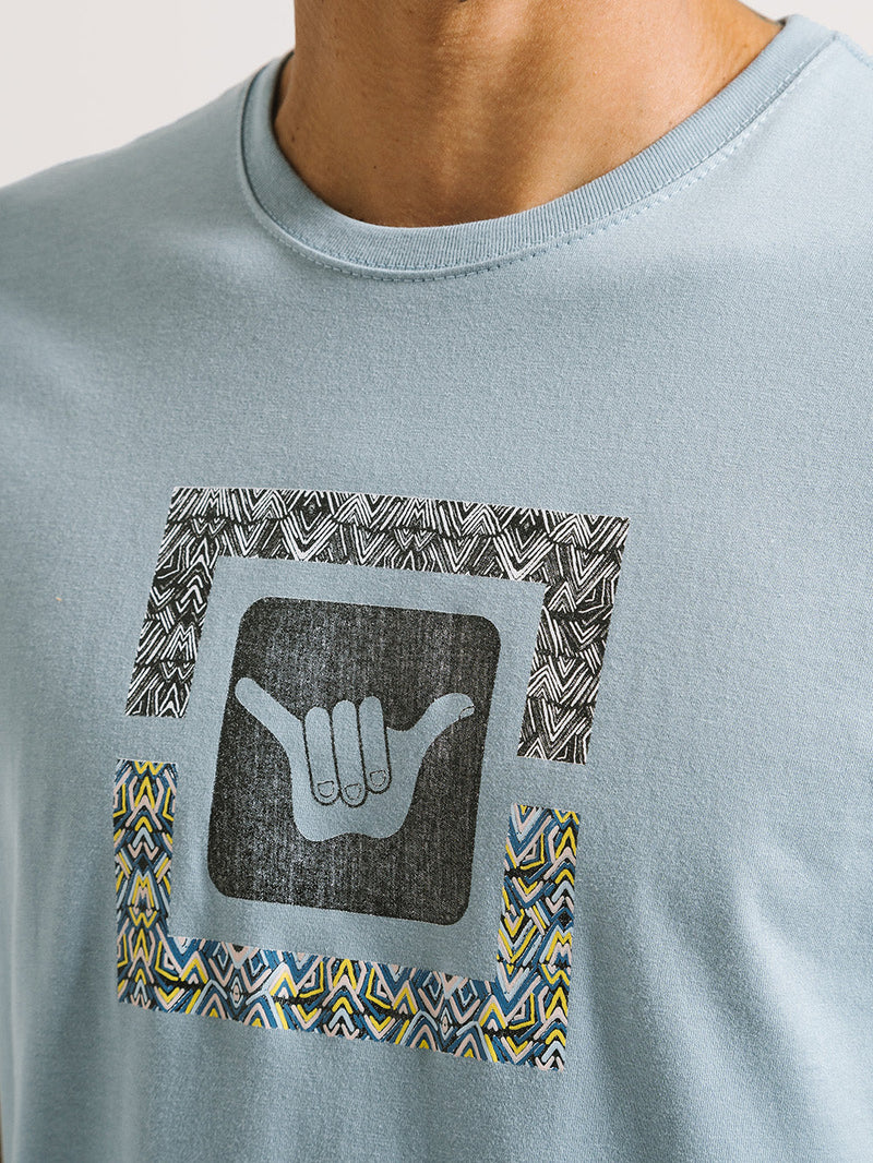 Camiseta Hang Loose Logosquare Azul