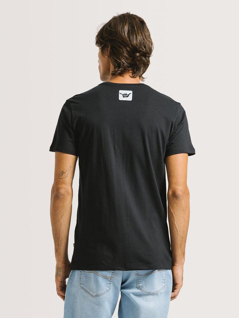 Camiseta Hang Loose Logosquare Preta