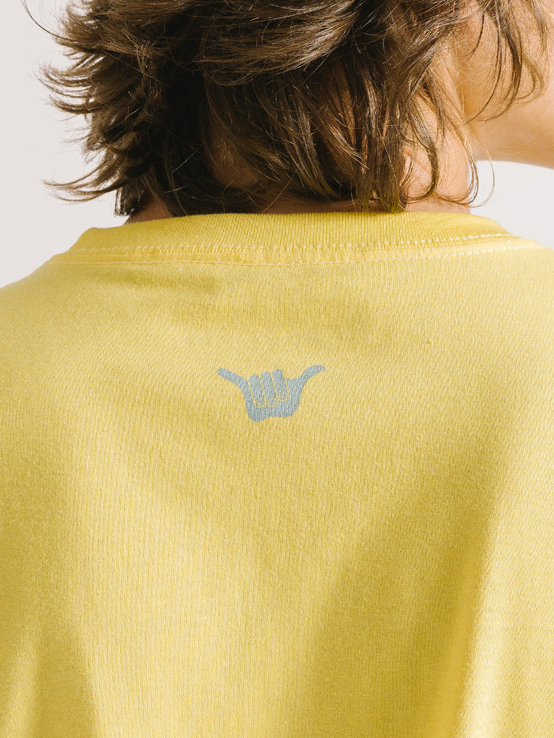 Camiseta Hang Loose Rounded Amarela