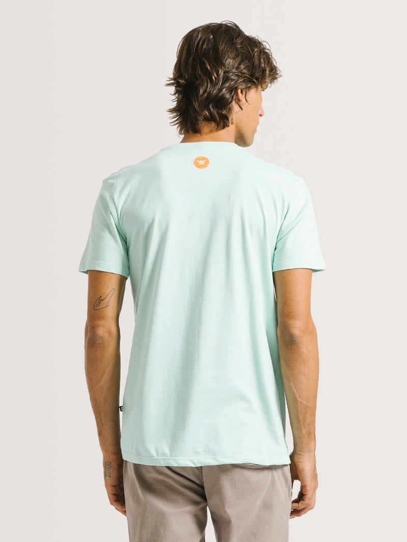 Camiseta Hang Loose Mar Verde Água