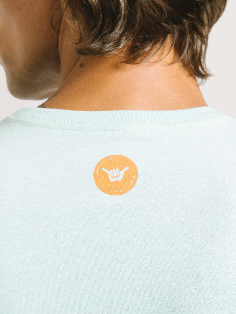Camiseta Hang Loose Mar Verde Água